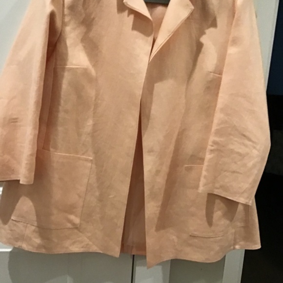 Lafayette 148 NY linen jacket - Picture 6 of 7